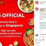 【シンガポールのFood News】AirAsiaが飲食デリバリーを3月2日に開始！